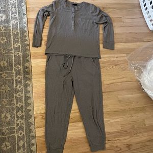 Jcrew warm pajamas size medium